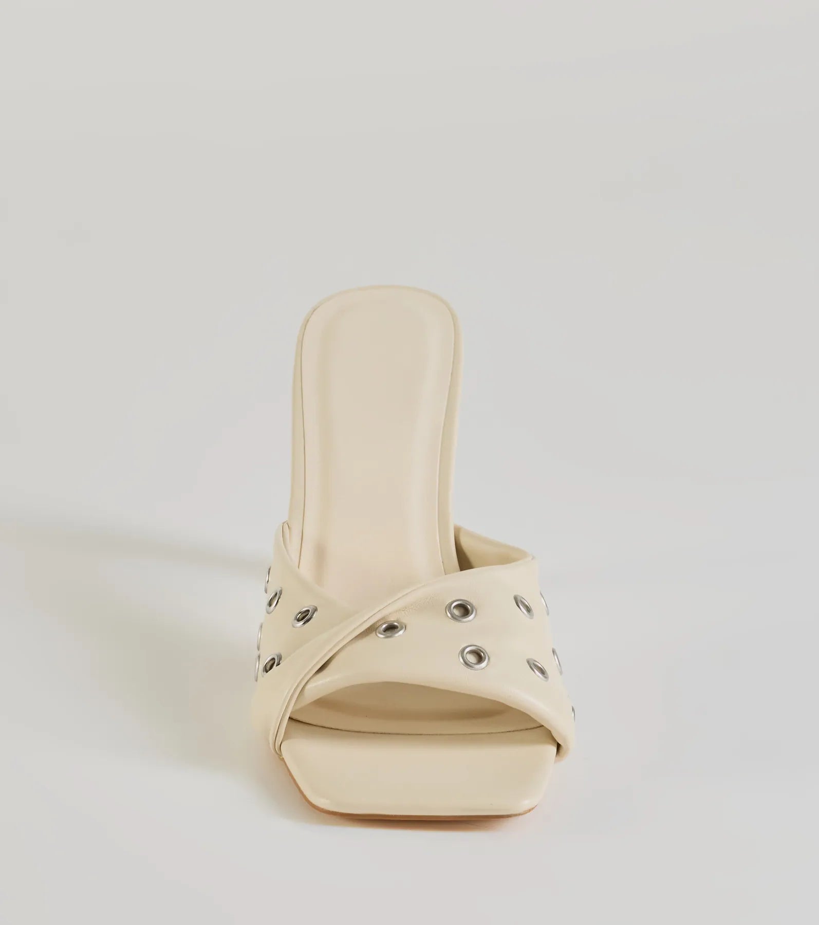 Trendy Twist Strap Stiletto Mules - Image 8