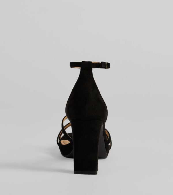 Elevated Strappy Block Heels - Image 4