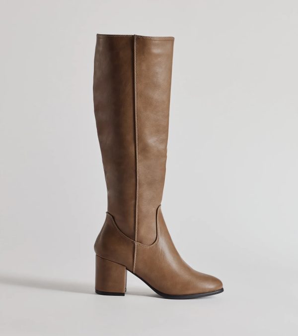 Uptown Girl Block Heel Boots - Image 2
