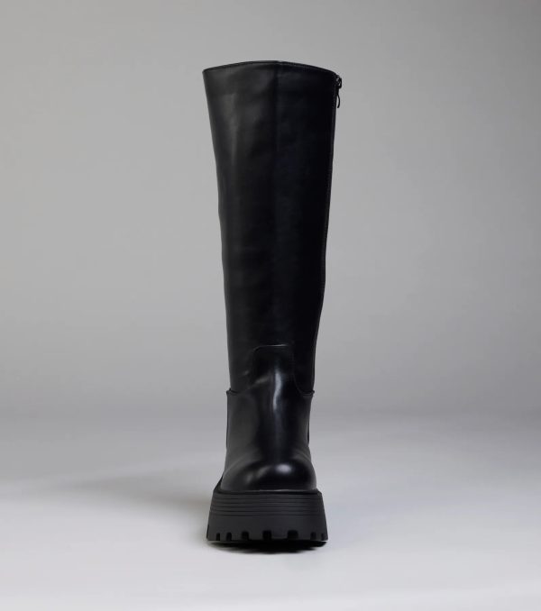 Edgy Essential Platform Lug Boots - Image 3