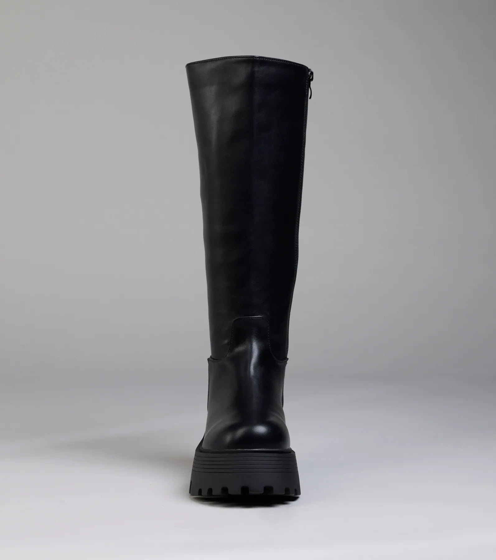 Edgy Essential Platform Lug Boots - Image 3