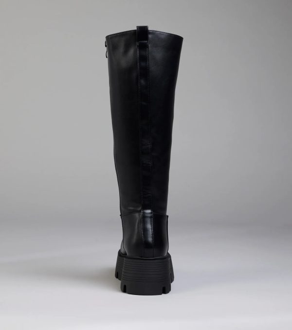 Edgy Essential Platform Lug Boots - Image 4