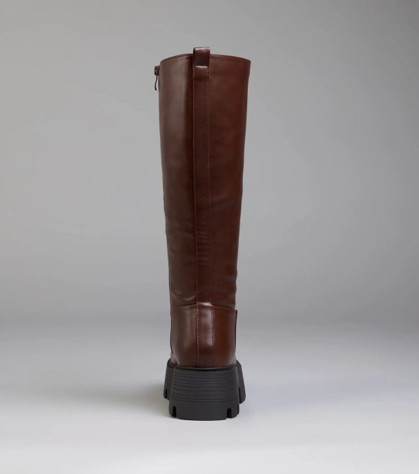 Edgy Essential Platform Lug Boots - Image 8