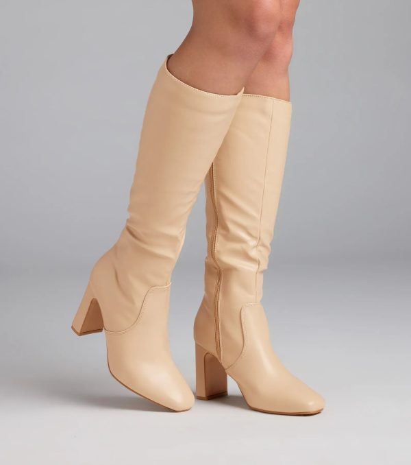 Chic Season Under The Knee Boots - Image 5
