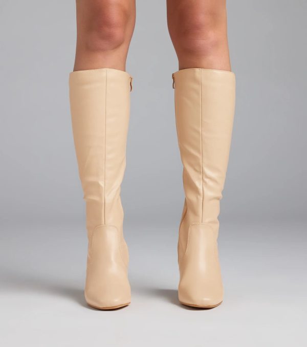 Chic Season Under The Knee Boots - Image 6
