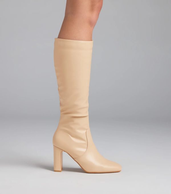 Chic Season Under The Knee Boots - Image 7