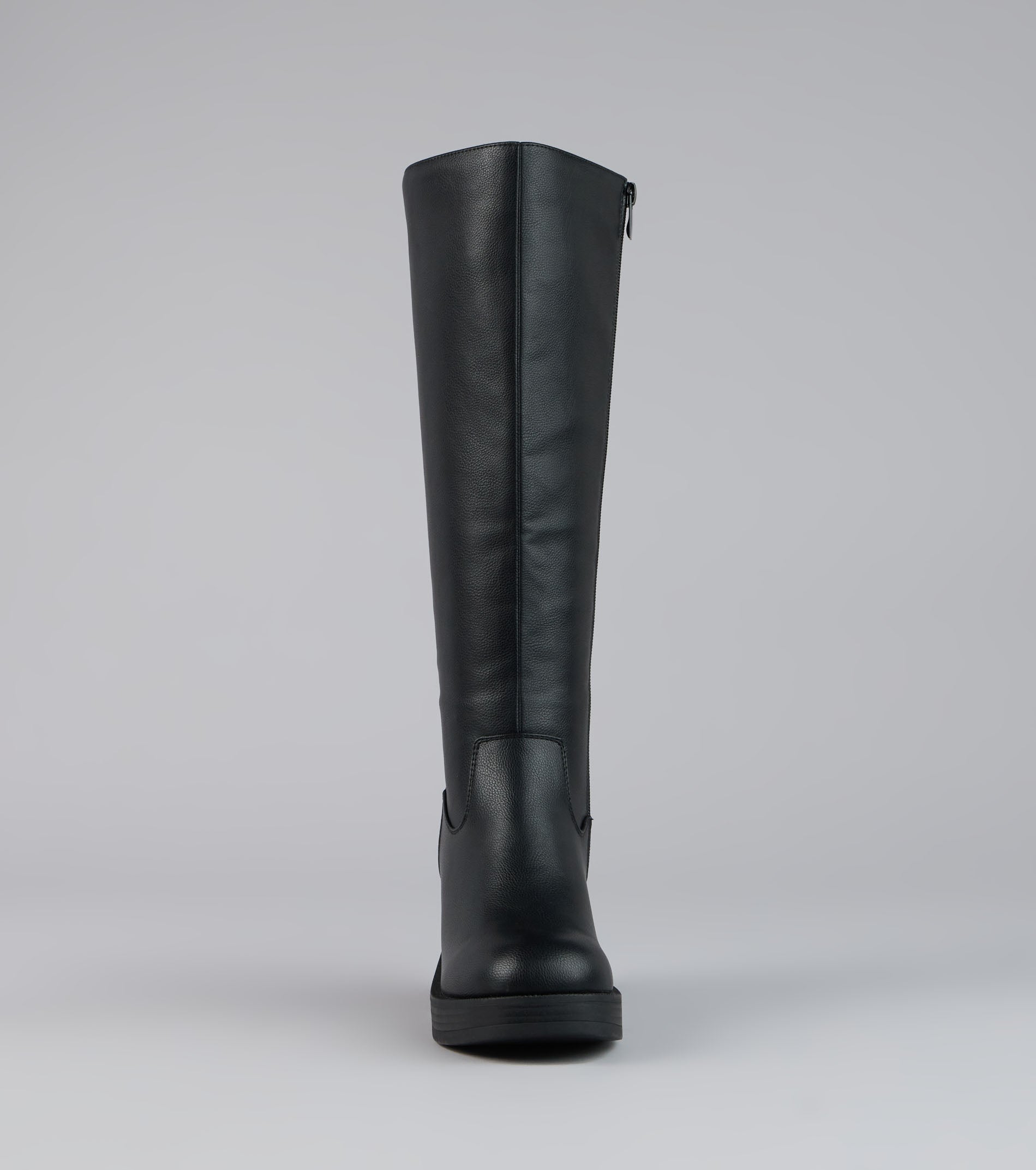 Steppin Up Block Heel Knee High Boots - Image 3