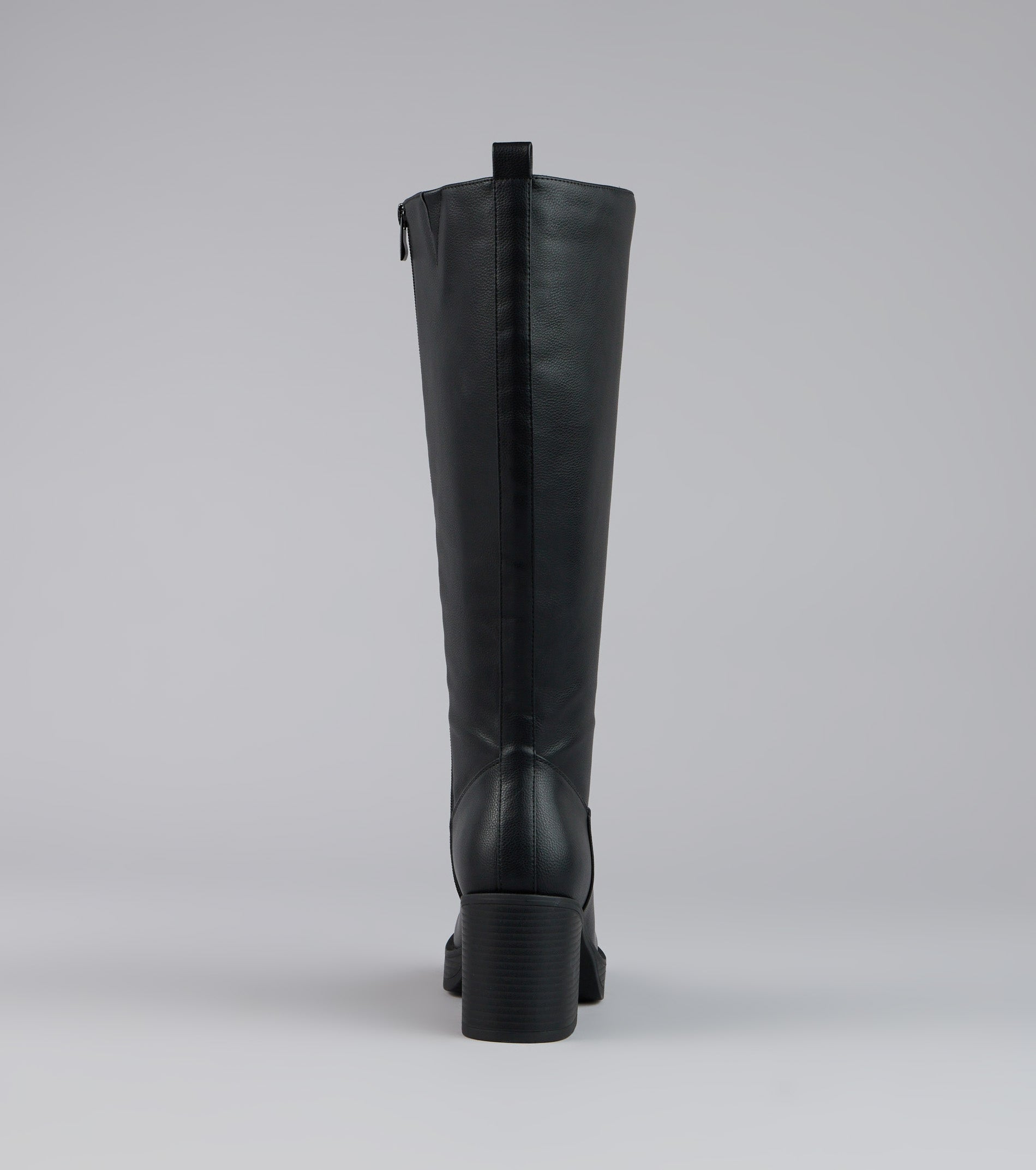 Steppin Up Block Heel Knee High Boots - Image 4