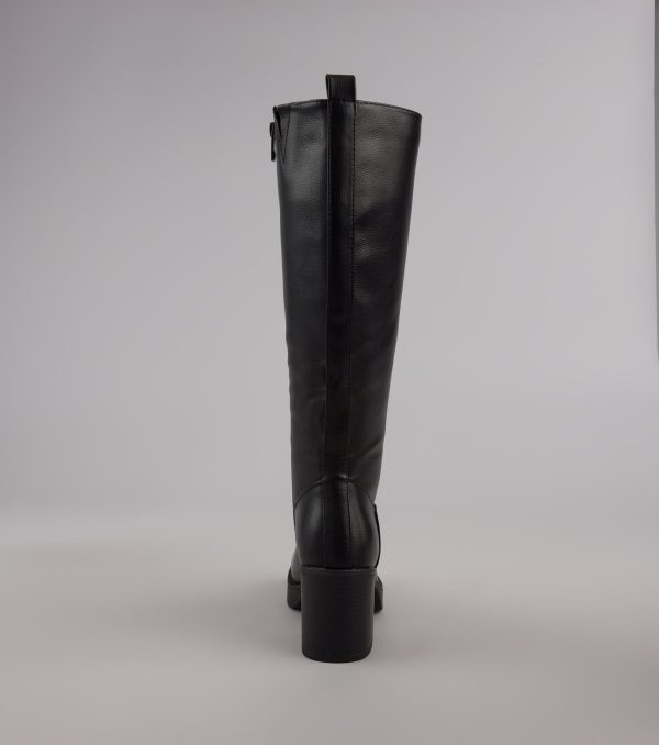 Steppin Up Block Heel Knee High Boots - Image 5