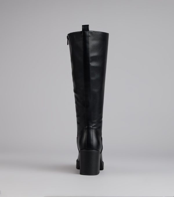 City Edge Wide Calf Platform Boots - Image 4