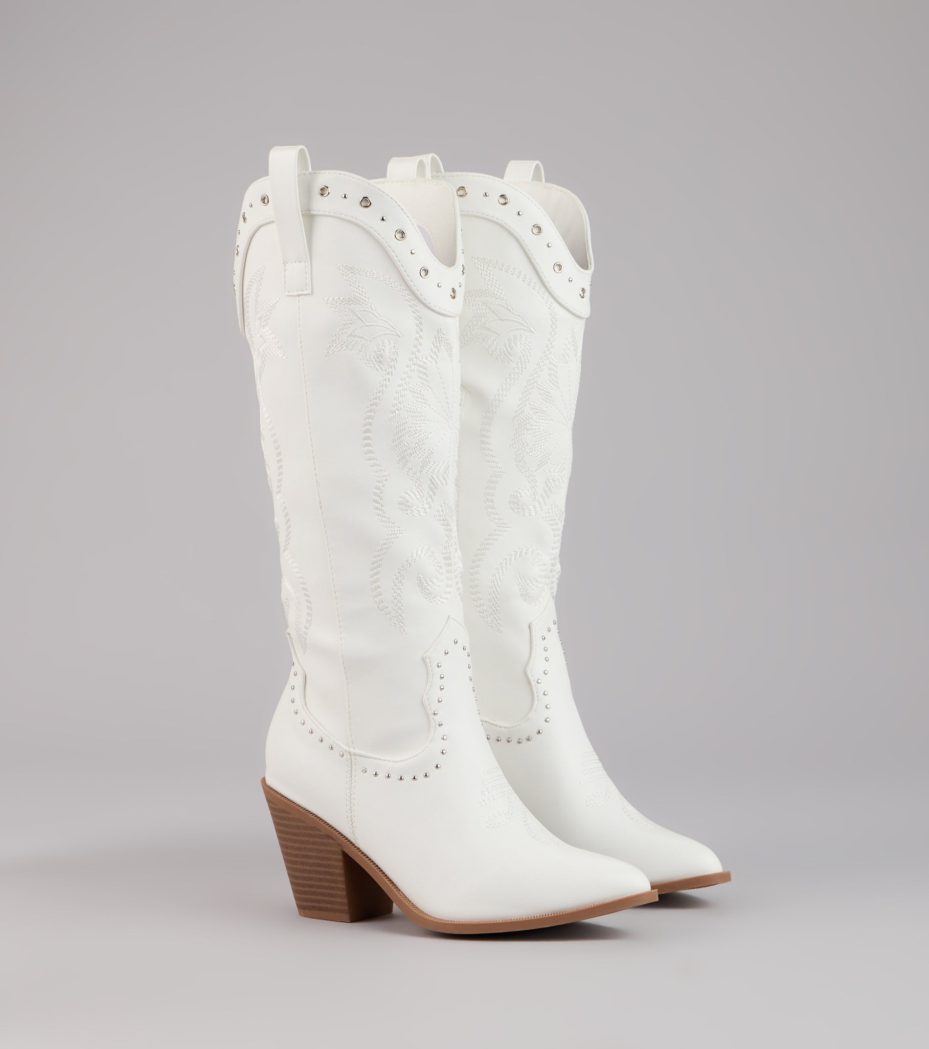 Ride or Shine Studded Cowboy Boots - Image 5