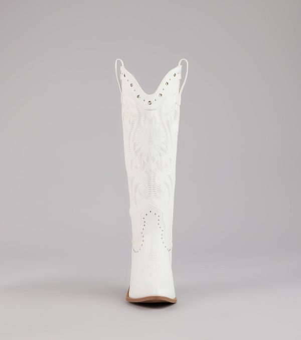Ride or Shine Studded Cowboy Boots - Image 7