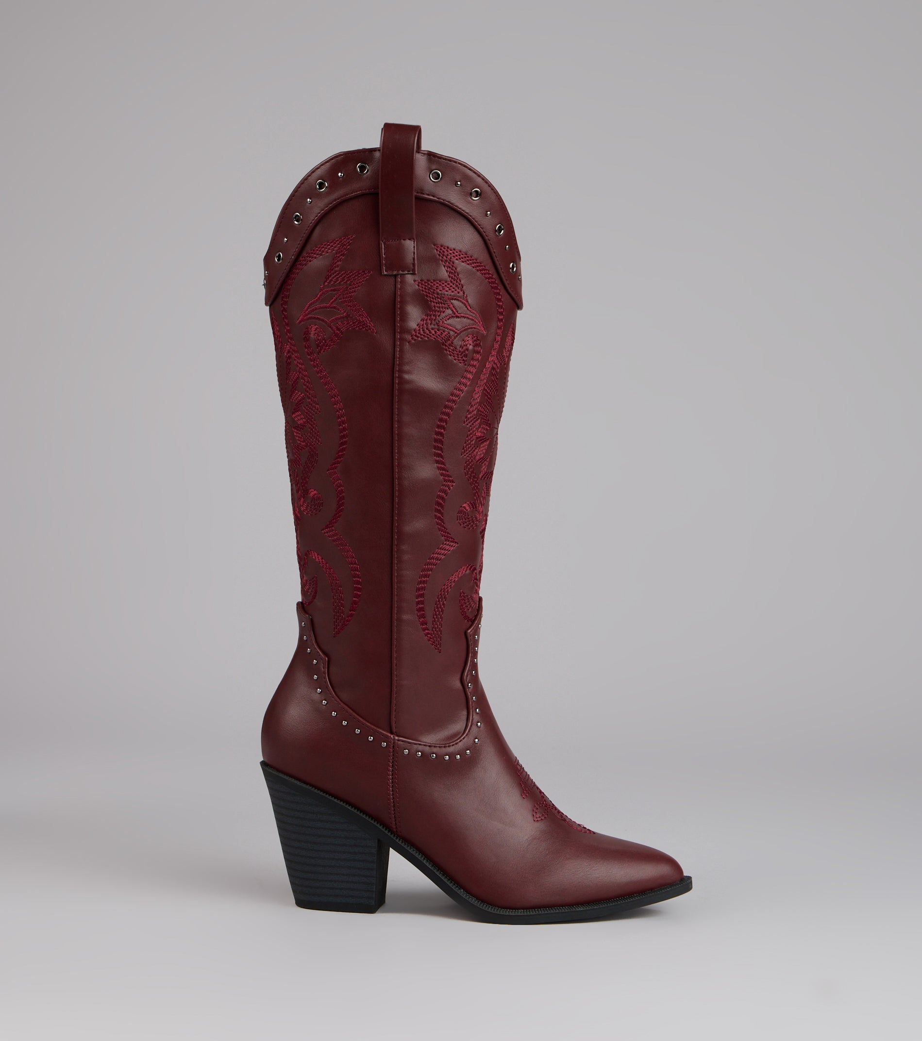 Ride or Shine Studded Cowboy Boots - Image 2