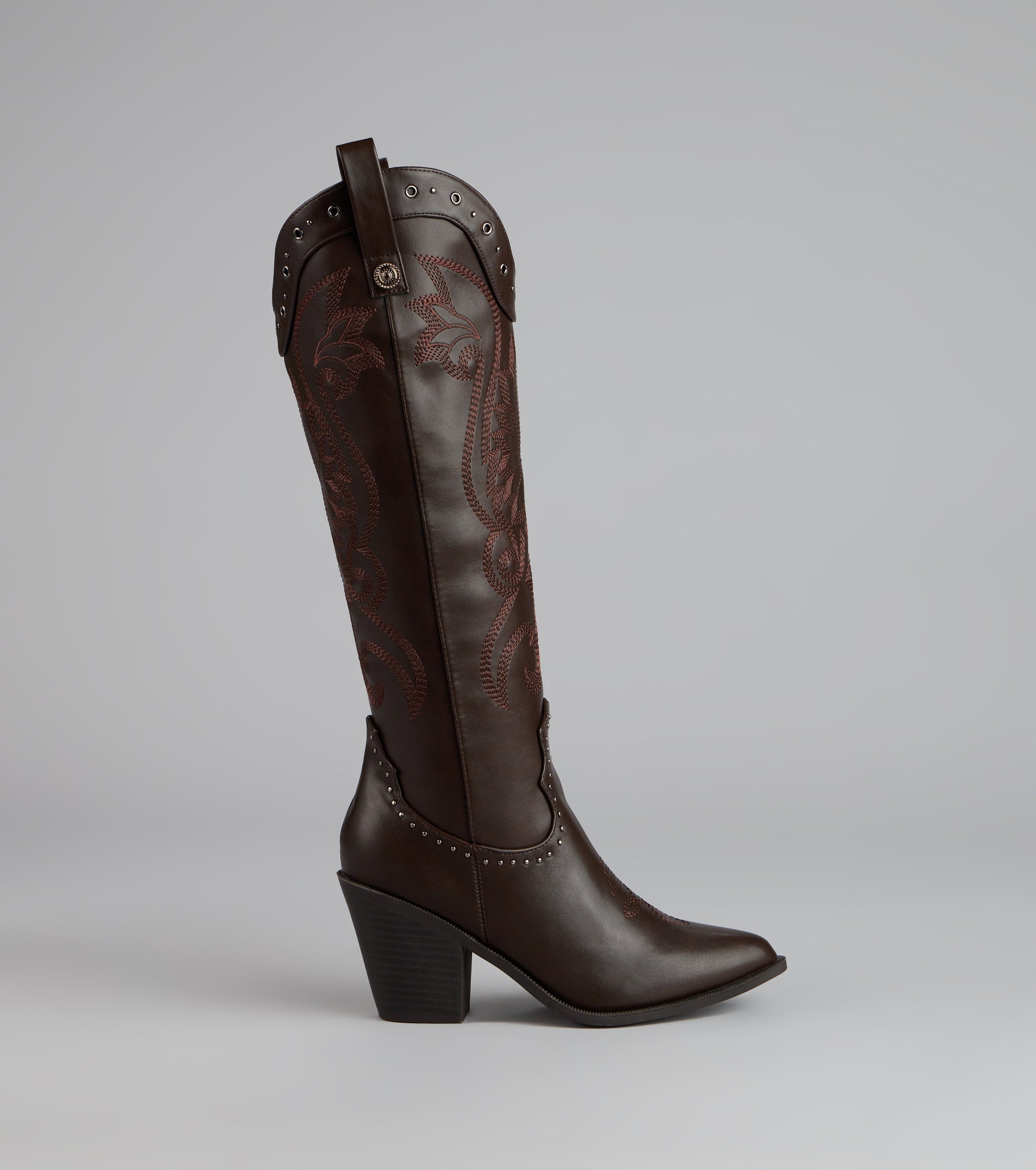 Ride or Shine Studded Cowboy Boots - Image 10