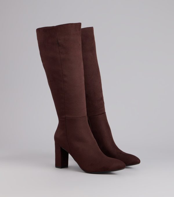 Fall For Me Wide Calf Knee-High Boots - Image 5