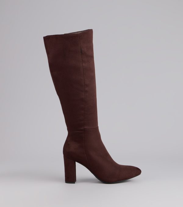 Fall For Me Wide Calf Knee-High Boots - Image 7