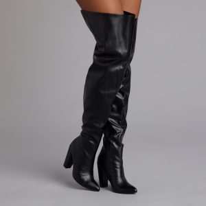Boss Moves Over-The-Knee Block Heel Boots