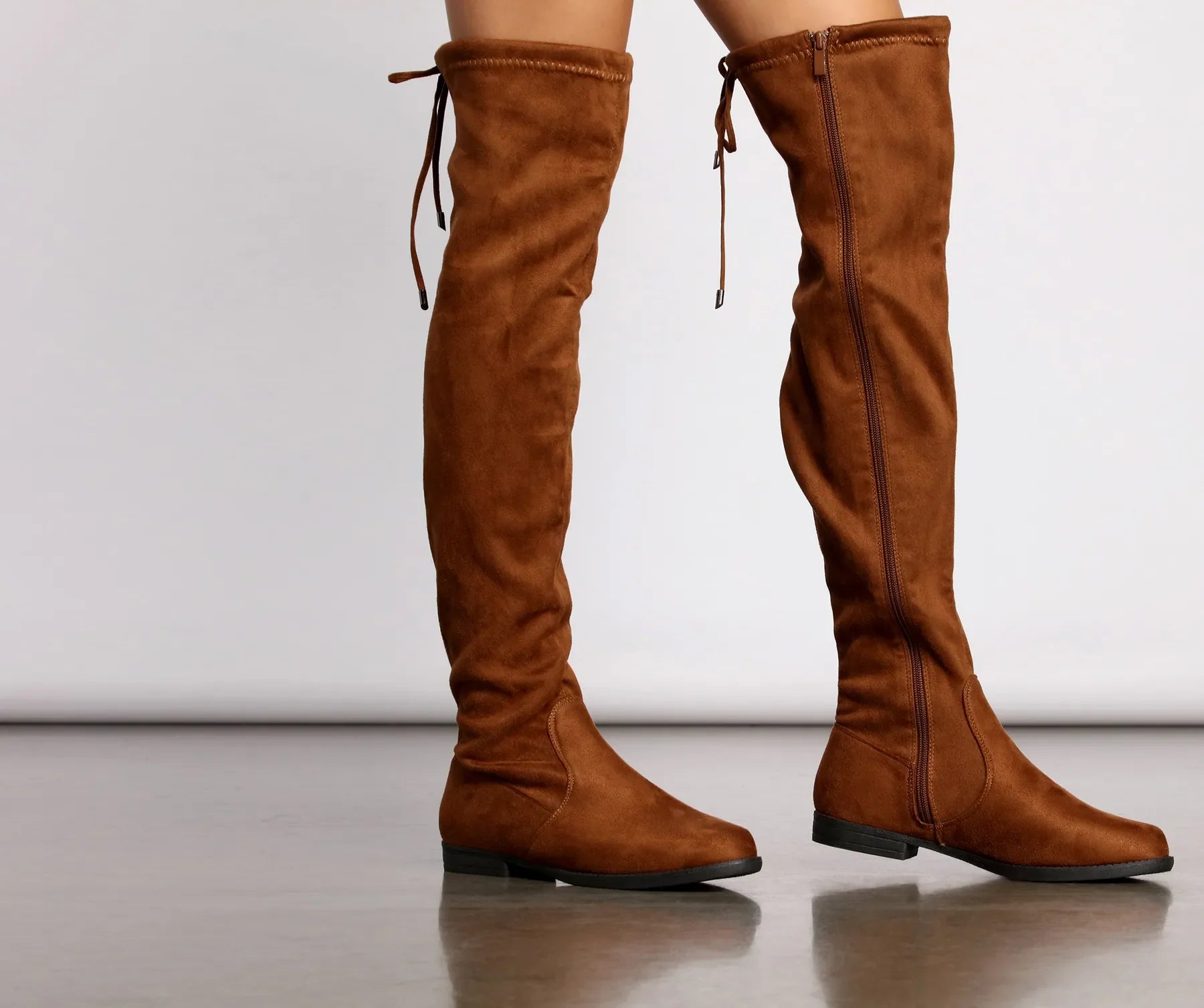 Simply Stylish Flat Over The Knee Boots - Image 6