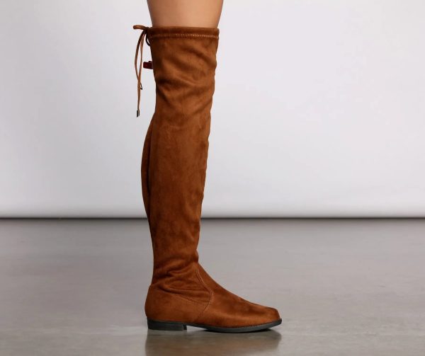 Simply Stylish Flat Over The Knee Boots - Image 7