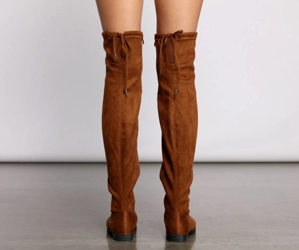 Simply Stylish Flat Over The Knee Boots - Image 9