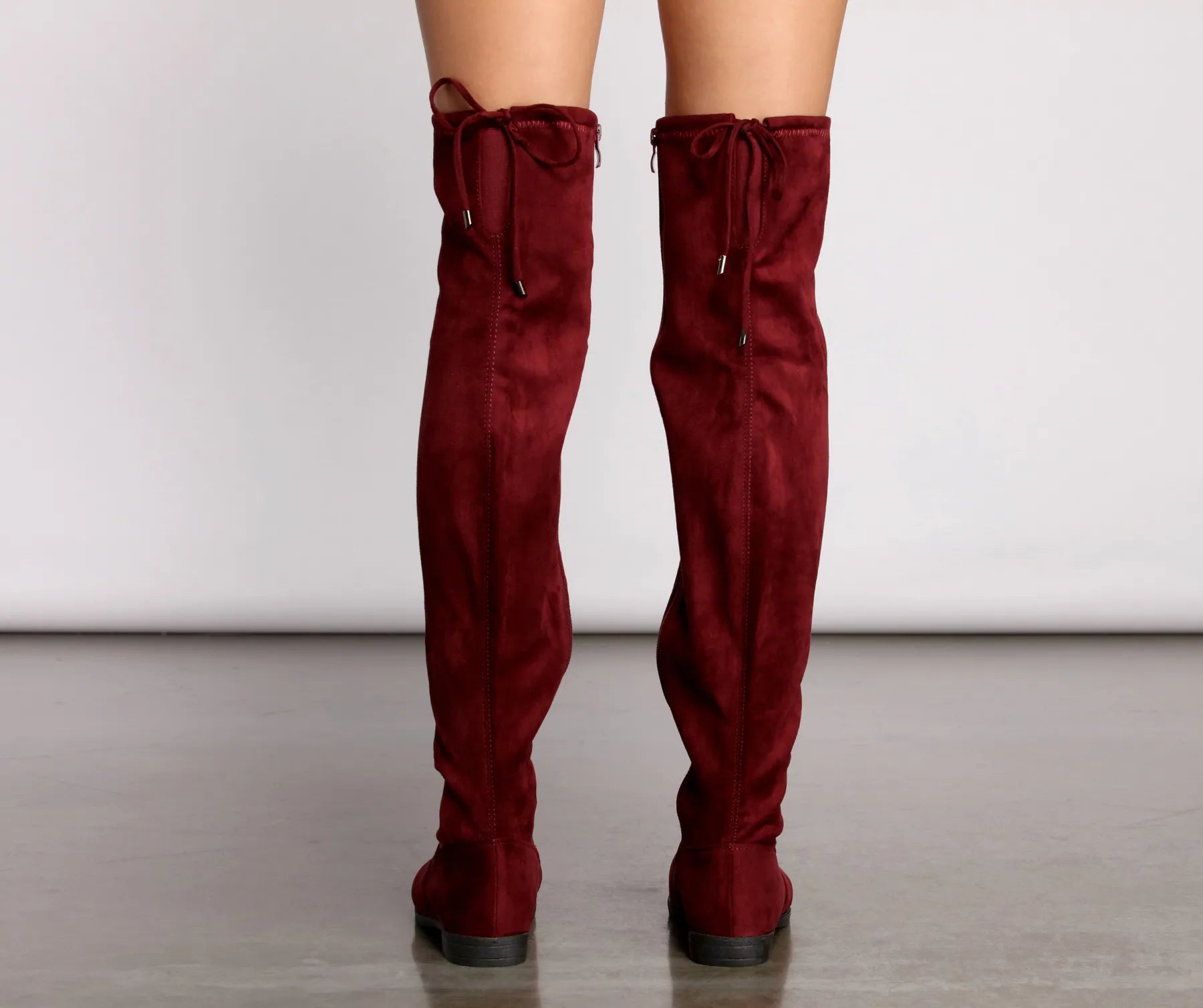Simply Stylish Flat Over The Knee Boots - Image 12