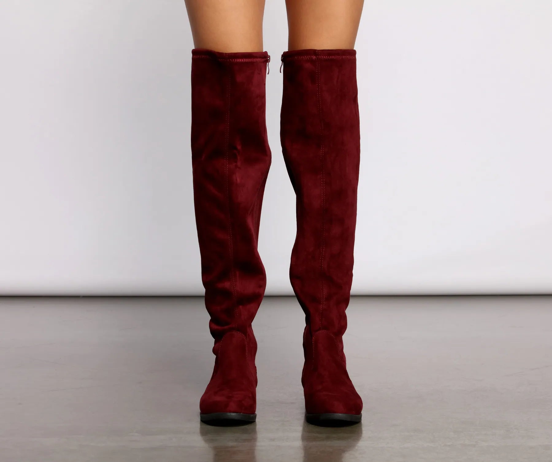 Simply Stylish Flat Over The Knee Boots - Image 14