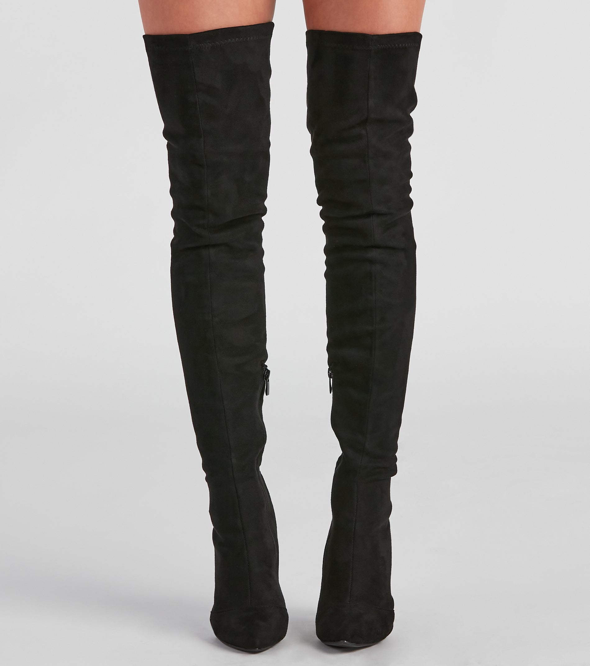 Stacked On Style Lace-Up Boots - Image 2