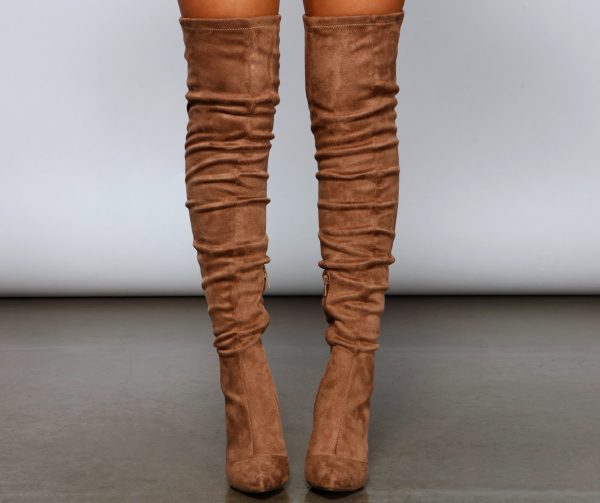 Stacked On Style Lace-Up Boots - Image 8
