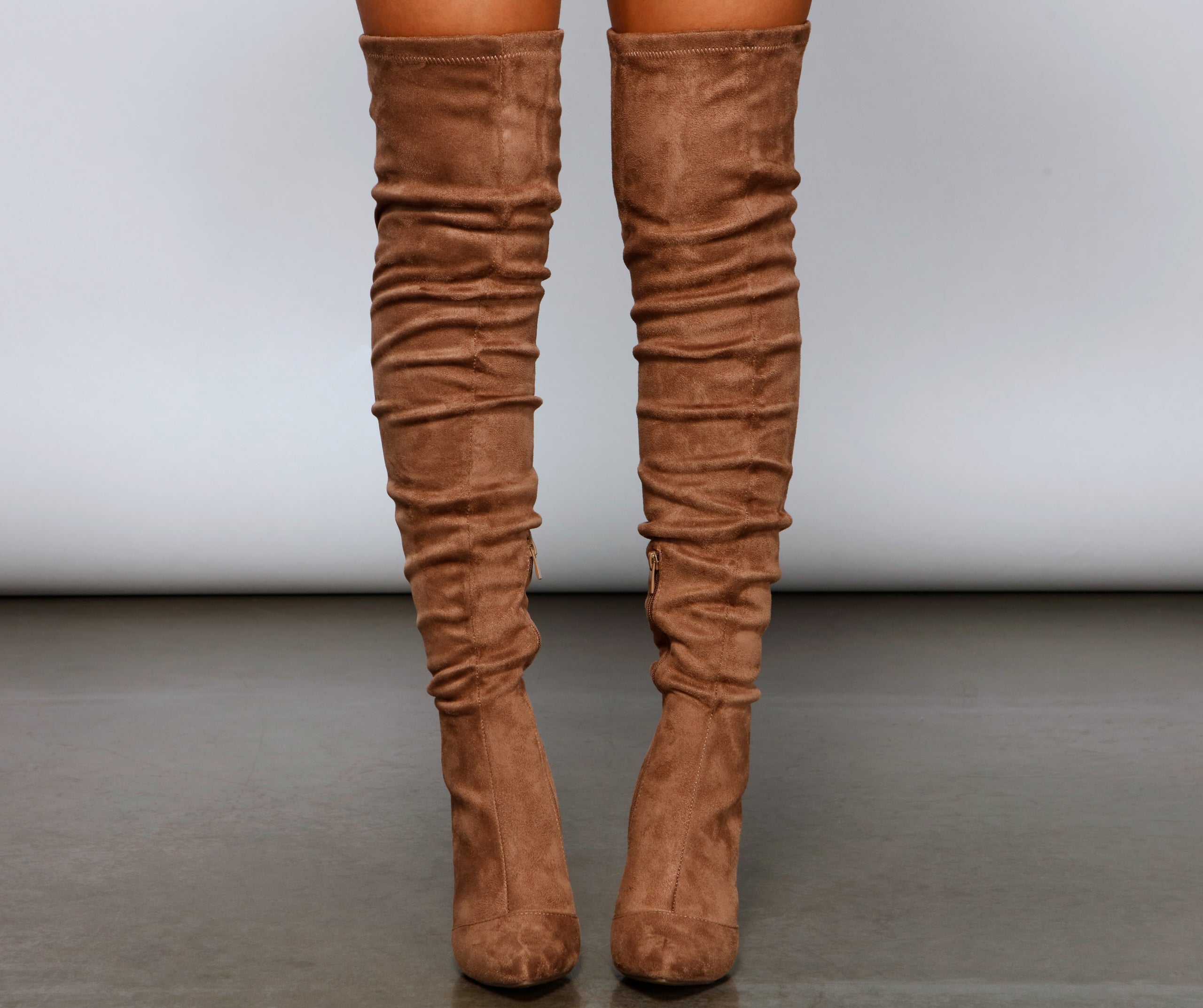 Stacked On Style Lace-Up Boots - Image 8