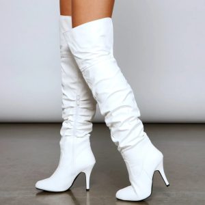 Walk It Out Scunched Over-The-Knee Boots