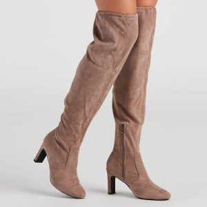 New Heights Over The Knee Boots
