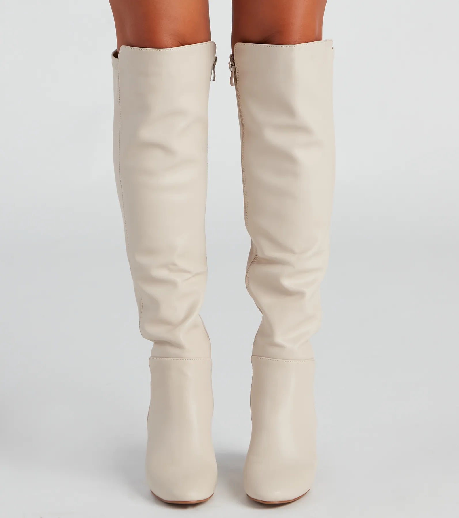 Sleek Strut Knee-High Boots - Image 2