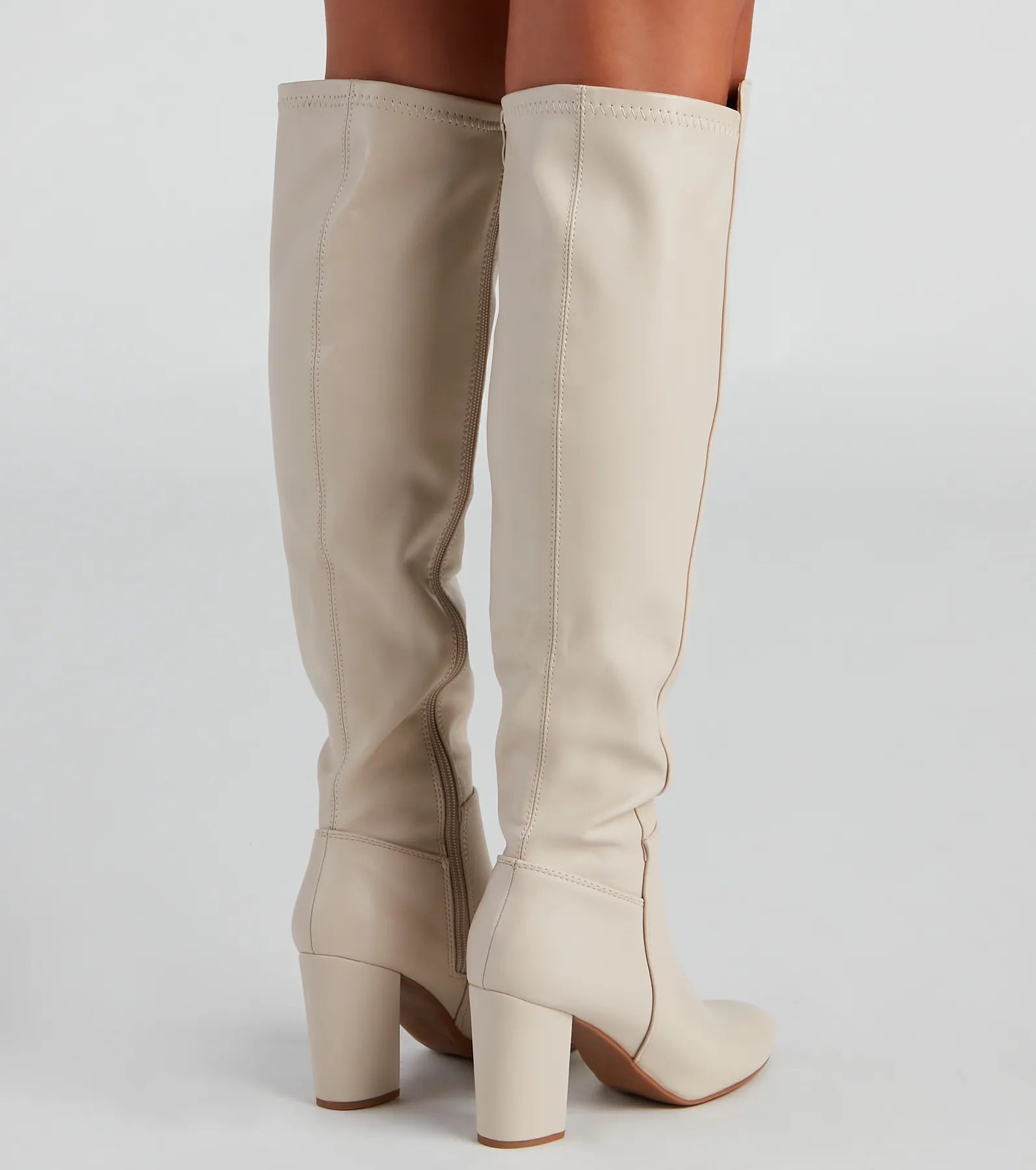 Sleek Strut Knee-High Boots - Image 4