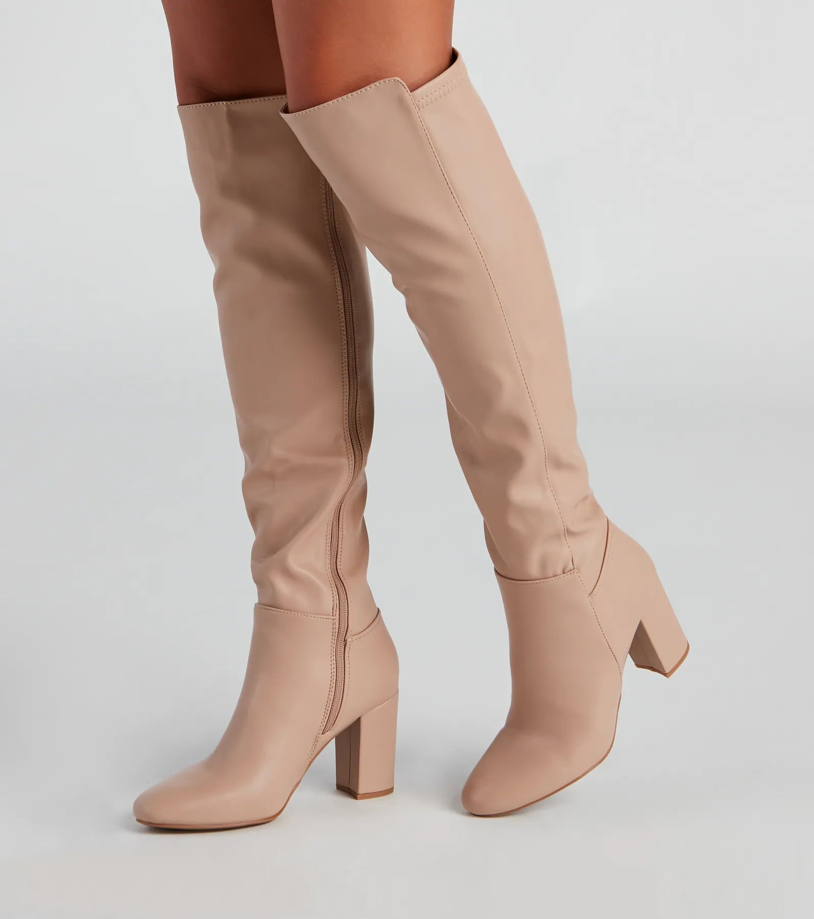 Sleek Strut Knee-High Boots - Image 5