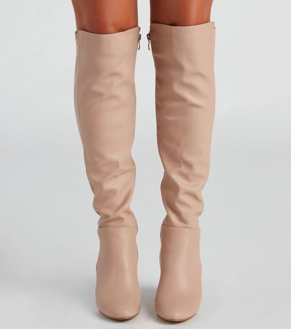 Sleek Strut Knee-High Boots - Image 6