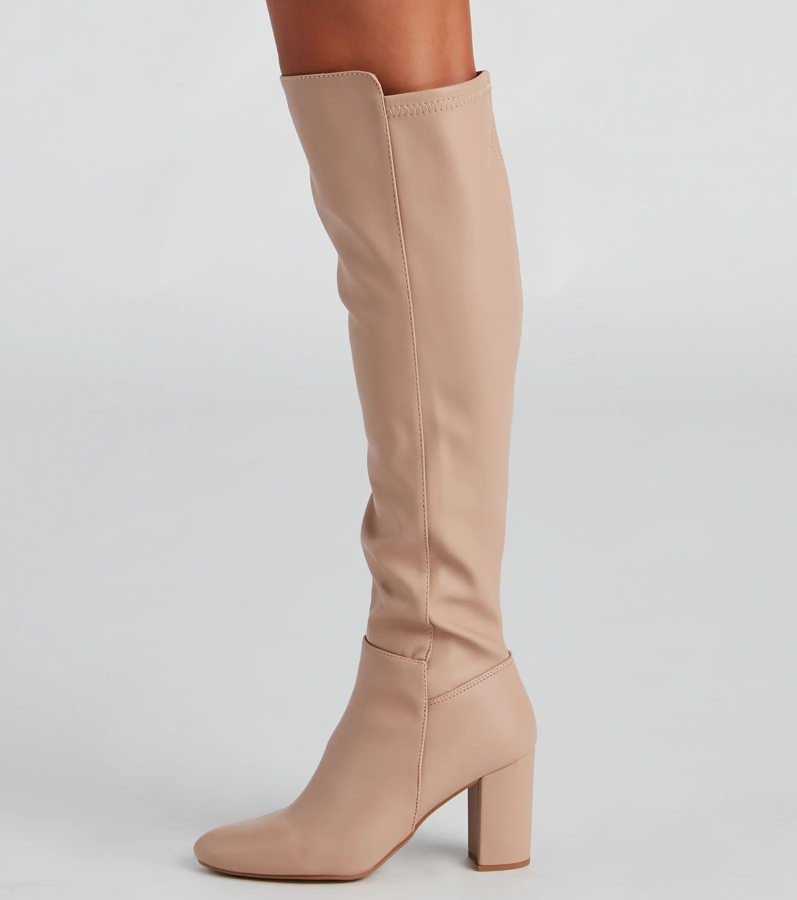 Sleek Strut Knee-High Boots - Image 7