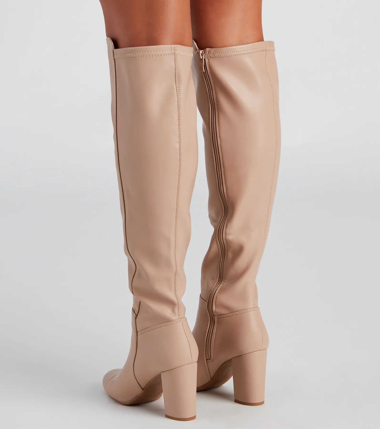 Sleek Strut Knee-High Boots - Image 8