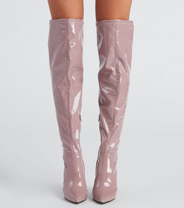 Sleek Goals Over the Knee Boots - Image 2