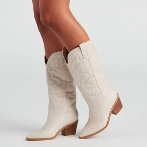 On That Western Trend Cowboy Boots