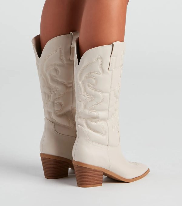 On That Western Trend Cowboy Boots - Image 4