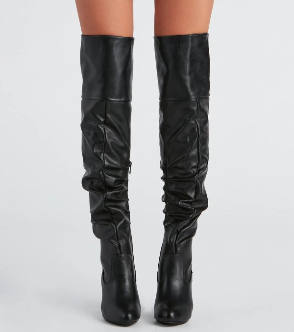 Work It Girl Over-The-Knee Boots - Image 2