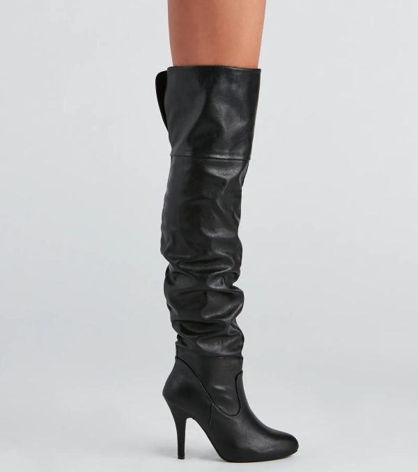 Work It Girl Over-The-Knee Boots - Image 3