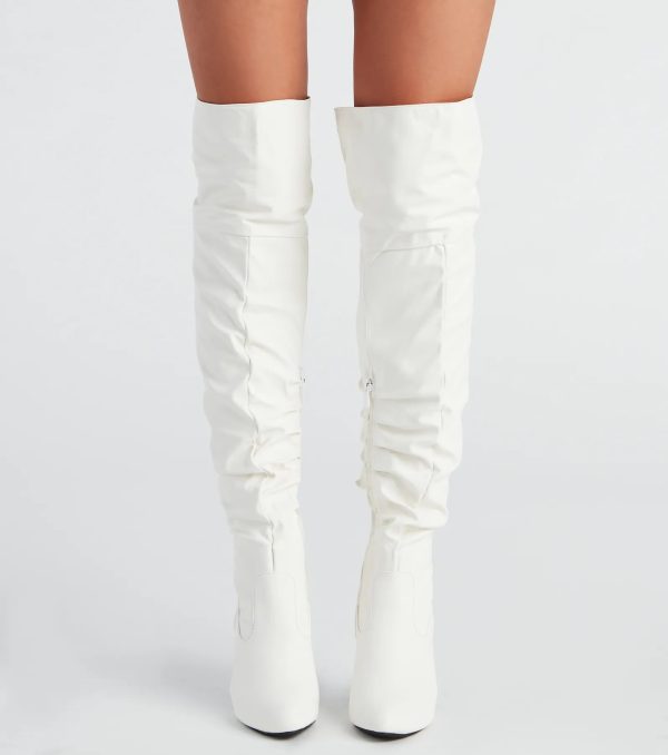 Work It Girl Over-The-Knee Boots - Image 6
