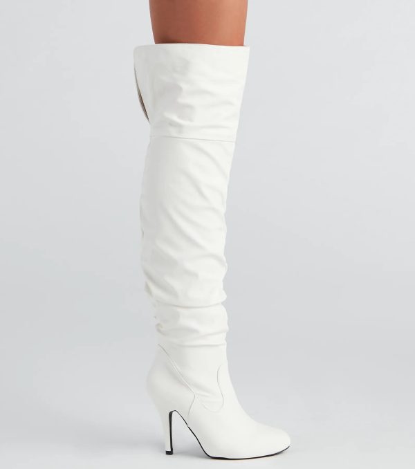 Work It Girl Over-The-Knee Boots - Image 7