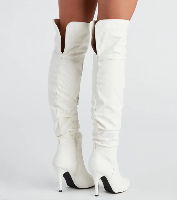 Work It Girl Over-The-Knee Boots - Image 8