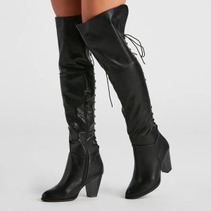 Rule The Scene Knee-High Boots