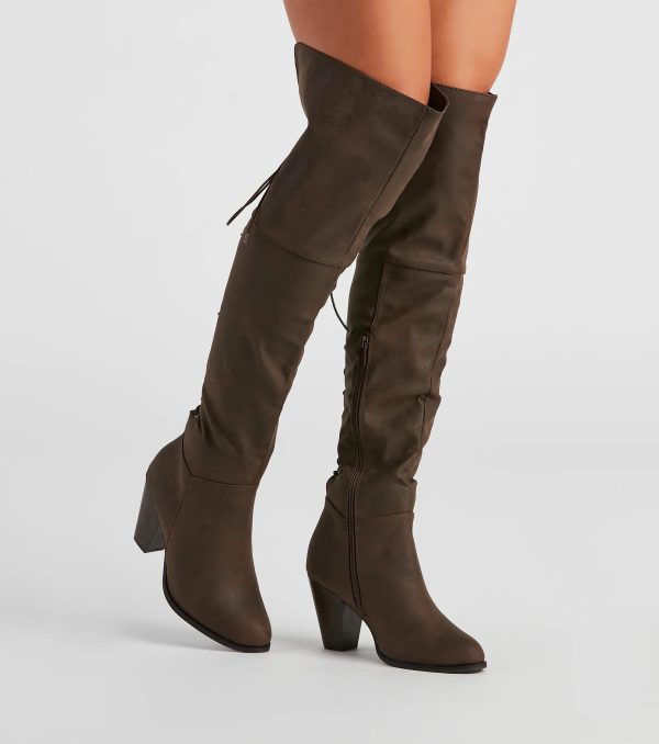 Rule The Scene Knee-High Boots - Image 5