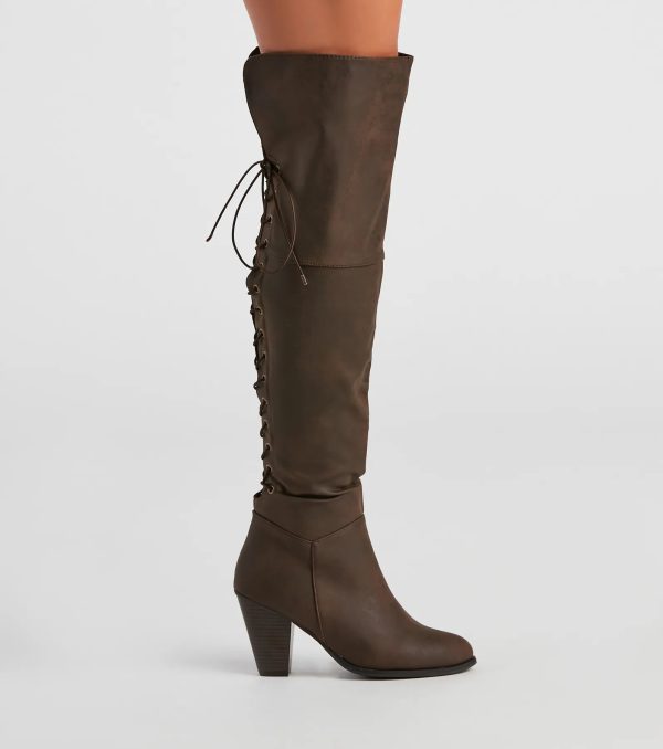 Rule The Scene Knee-High Boots - Image 7