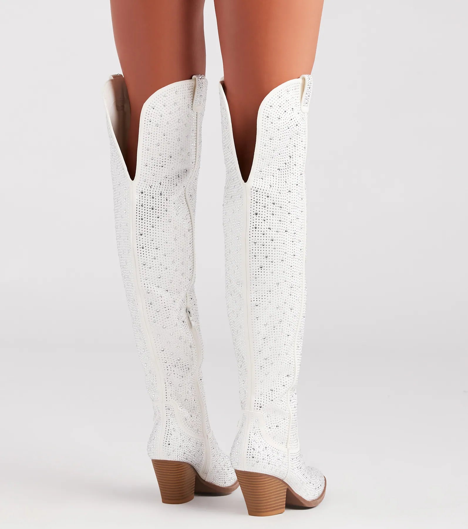 Kick Up The Glam Rhinestone Cowboy Boots - Image 6