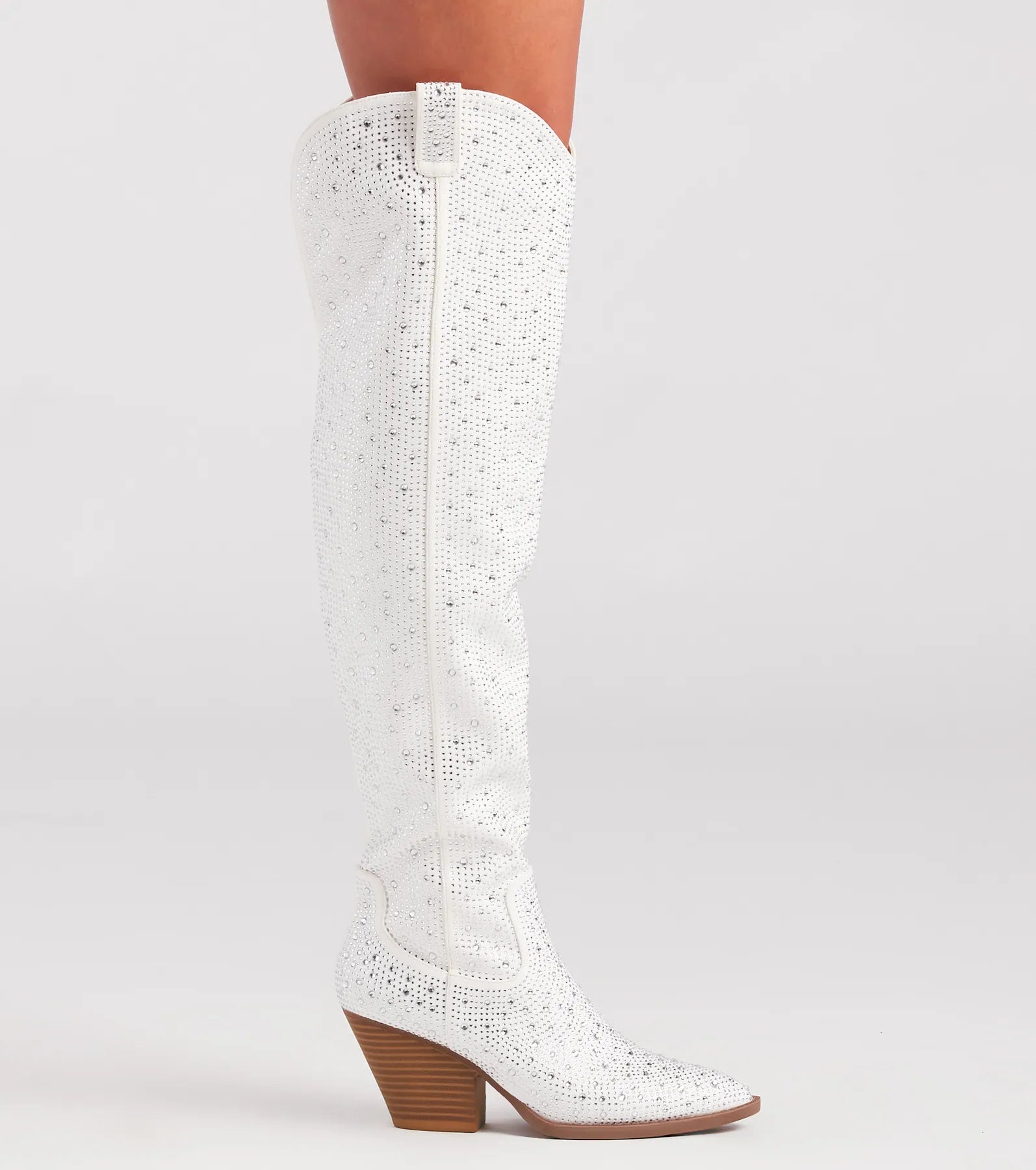 Kick Up The Glam Rhinestone Cowboy Boots - Image 7